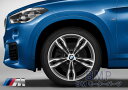【BMW純正】BMW 純正アルミホイール BMW F48 X1 M ライト・アロイ・ホイール・ダブルスポーク・スタイリング 572M 単体 1本 8J×19(フロント/リヤ共通)
