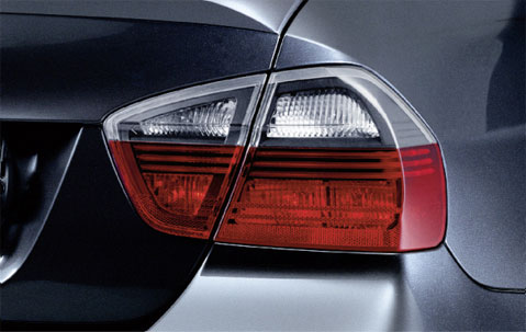 BMW テールランプ BMW E90/3シリーズ・セダン前期用ブラックライン　ホワイトテールセット【BMW純正パーツ】