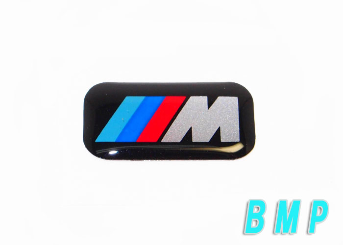 【BMW純正】BMW エンブレム BMW Mシール　プラスチックE90 E91 E92 E93 E82 E87 E60 E61E63 E64 E65 E70 E53 E36 E46 X1 X3 X5 X6 Z3 Z4 【YDKG-f】【即納】【BMW純正パーツ・アクセサリー専門店 BMモーターパーツ】レビューでもれなくステッカープレゼント中！