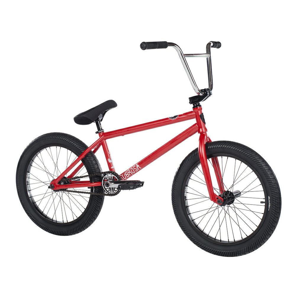 【セール中！】 2018年モデル SUBROSA - Novus Lahsaan Kobza / Satin Red / サブローザ ノーバス BMX 完成車 ストリート 高級モデルの画像