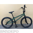 【残り少量、在庫限りで完売】 2017モデル ARES BIKES - APLUS-1 18.5" グロスダークグリーン - アーレス アプラスワン / BMX 完成車 フラットランド 入門用
