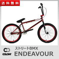 【SALE】【送料無料】2015COLONY-ENDEAVOUR21.0"BLOODYBLACKRED/BMXストリート完成車自転車