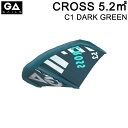 GA SAIL ジーエイセイル CROSS 5.2平米 C1 ダークグリーン クロス GA WING ウイングサーフィン GAASTRA ガストラ FOIL WING 2022
