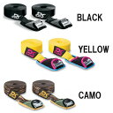 即出荷 DAKINE Baja Tie Down Straps / ダカイン バハ タイダウンストラップ 12' Black サーフィン、ウインドサーフィン/キャリアベルト AJ237-974
