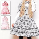 ハロウィン コスプレ ゴスロリ ロリータ ワンピース L15...