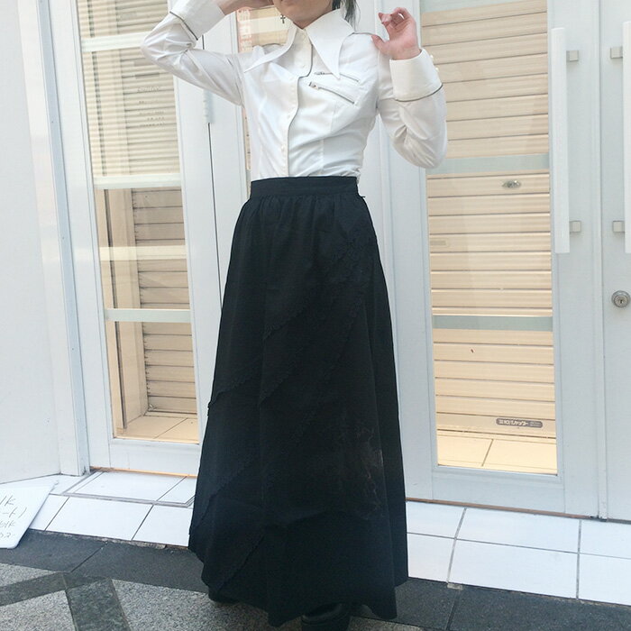 ホーンテッド パンツ付きロングスカート P104 ゴスロリ♪ロリータ♪パンク♪コスプレ♪コスチューム♪メイド