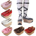 全商品 完全送料無料 ハロウィン 根強い人気!ハイフラットレースアップシューズ shoes194 ゴスロリ ロリータ パンク コスプレ コスチューム メイド