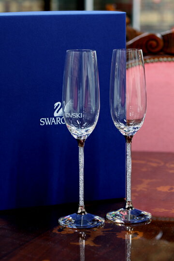 【楽天市場】スワロフスキー[Swarovski] ホームアクセサリー トースティンググラス[ペアセット]#swv255678：食器＆美容雑貨の