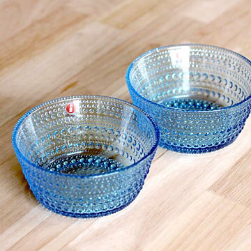 イッタラ[Iittala]　カステヘルミ　11cmボウル[ライトブルー]2個セット#iit005864 【楽ギフ_包装】 【楽ギフ_のし宛書】 【楽ギフ_メッセ入力】 【YDKG-f】