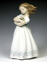 リヤドロ（Lladro リアドロ 陶器人形 置物） 花と少女 さわやかな風#ldr-8248