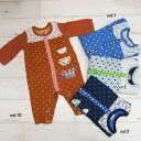 【50%off SALE】【CHIP TRIPチップトリップ】☆水玉レースロンパース♪つなぎ カバーオール 長袖 COCOCHIP ココチップ☆503-125【ベビー&キッズ服】◎メール便可