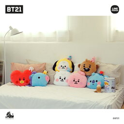 【：スーパーSALE：】ソロモン商事 【BT21 シートクッション】SITTING CUSHION BT21_KUS シッティングクッション フェイスクッション ぬいぐるみ おうち時間 椅子 公式 03/09 KOYA RJ SHOOKY MANG CHIMMY TATA COOKY