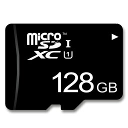 マイクロSD<strong>カード</strong> 128GB アダプター付き ノーブランド <strong>micro</strong>SDXC class10 UHS-I