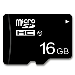 マイクロSDカード 16GB アダプター付き ノーブランド microSDHC class10