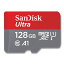 SanDisk マイクロSDカード 128GBmicroSDXC クラス10 UHS-I120MB/s A1対応SDSQUA4-128G-GN6MN