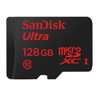 マイクロSDカード128GBSanDiskmicroSDXCクラス10UHS-1サンディスクSDSQUNC-128G-GN6MA(SDSDQUAN-064G-G4Aの後継型番)80MB/s