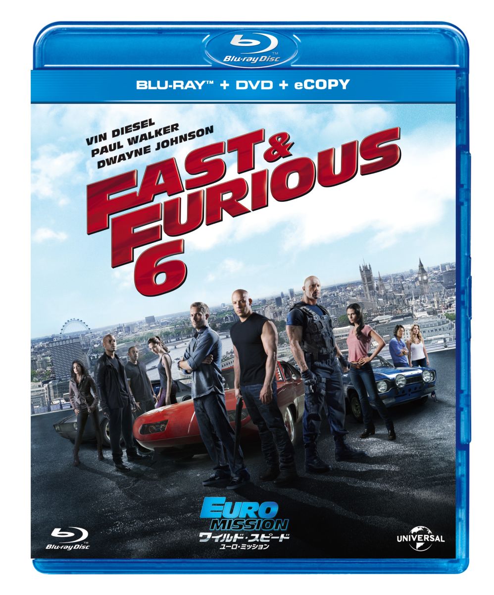 ワイルド・スピード EURO MISSION ブルーレイ＋DVDセット（E-Copy） 