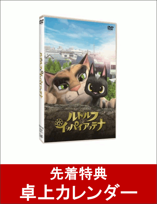 【先着特典】ルドルフとイッパイアッテナ DVDスタンダード・エディション(卓上カレンダー付…...:book:18271969