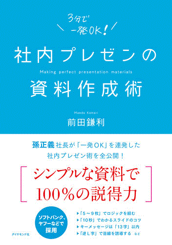 社内プレゼンの資料作成術 [ 前田鎌利 ]