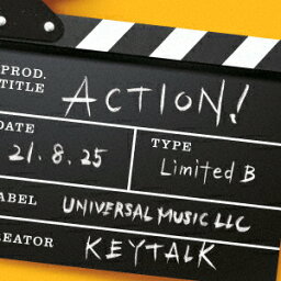 ACTION! (初回限定盤B CD＋DVD) [ <strong>KEYTALK</strong> ]