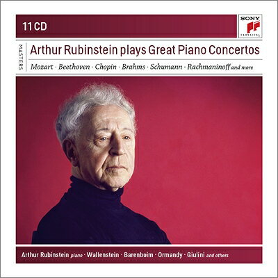 【輸入盤】有名ピアノ協奏曲集　ルービンシュタイン（11CD）