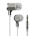 NUARL ヌアール HDSSハイレゾイヤホン NX01A ポリッシュドシルバー&ホワイト