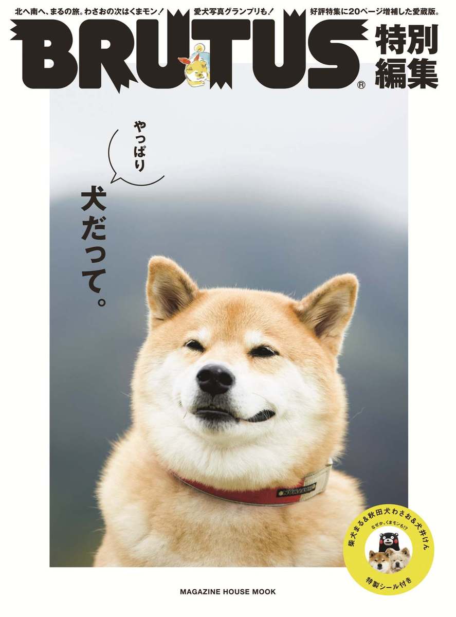 BRUTUS特別編集　やっぱり犬だって。...:book:18290291