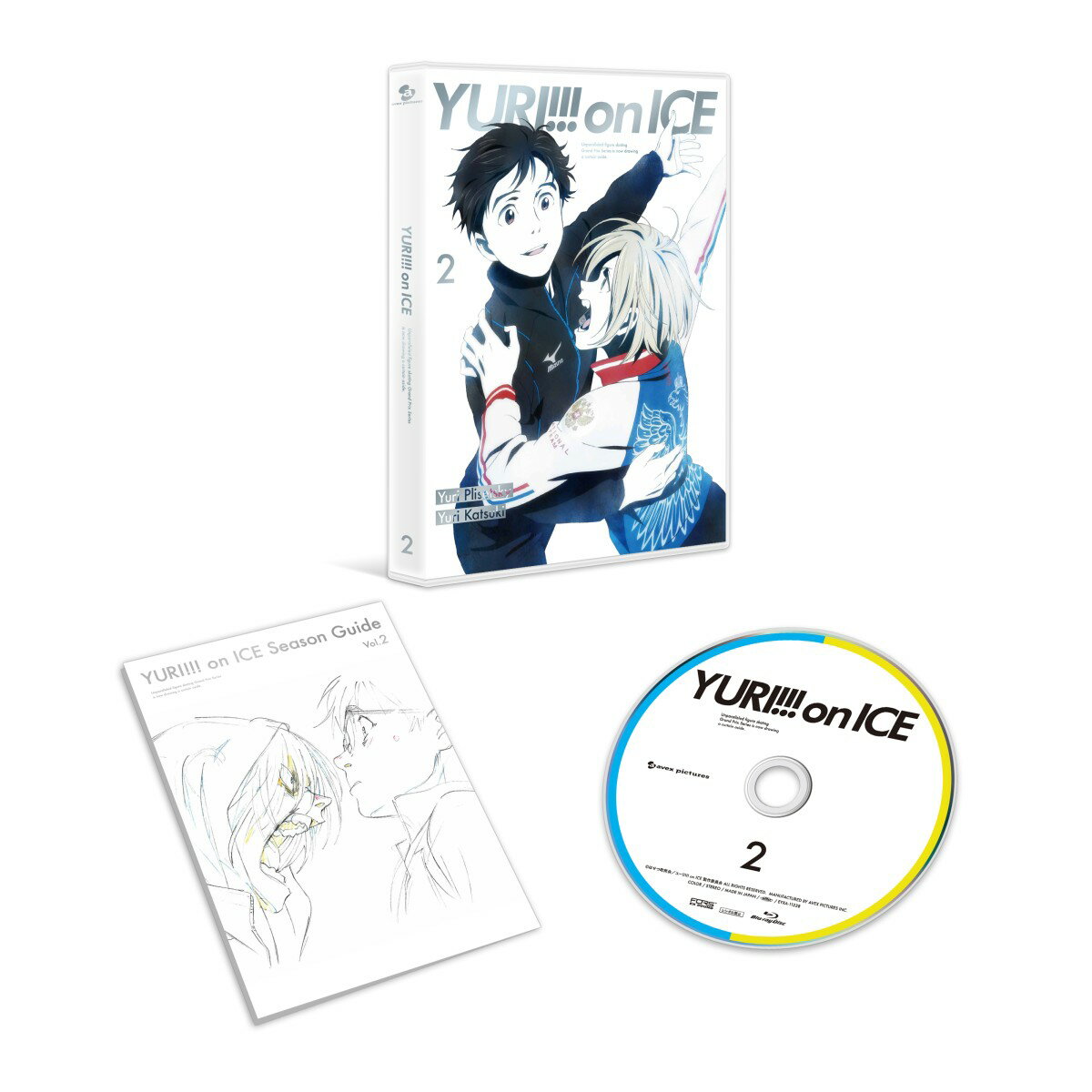 ユーリ!!! on ICE 2【Blu-ray】 [ 豊永利行 ]...:book:18224771