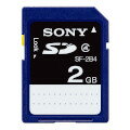 SDメモリカード 2GB Class4 ベーシックモデル