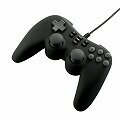 USBゲームパッド 16ボタン 連射・振動・マクロ ブラック...