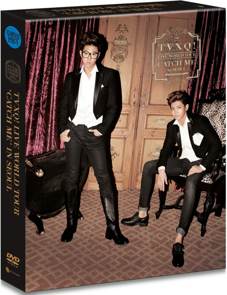 【輸入盤】TVXQ! THE 4TH WORLD TOUR CATCH ME IN SEOUL (2DVD + フォトカード) 【ポスターなし】 [ 東方神起 ]