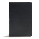 ショッピング楽天ブックス KJV Giant Print Reference Bible, Black Leathertouch KJV GP REF BIBLE BLACK LEATHER [ Holman Bible Staff ]
