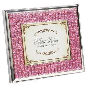 3.5inch KiraKira Digital Photo Frame ローズピンク