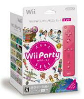 Wii Party [WiiParty Wiiリモコンセット ピンク]の画像