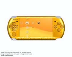 PSP「プレイステーション・ポータブル」PSP-3000 ブライト・イエローの画像