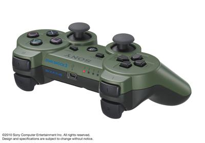 ワイヤレスコントローラ（DUALSHOCK3） ジャングル・グリーン