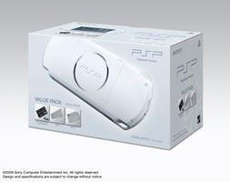 PSP「プレイステーション・ポータブル」（PSP-3000）バリューパック パール・ホワイトの画像