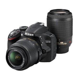 デジタルカメラ D3200 200mmダブルズームキット ブラック