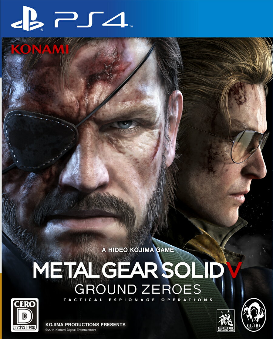 METAL GEAR SOLID 5 GROUND ZEROES PS4版