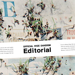 Editorial (CD Only) [ Official髭男dism ]