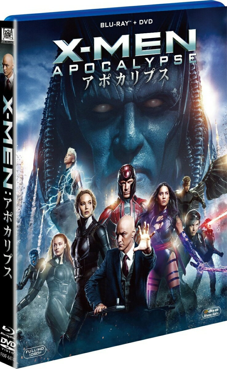 X-MEN：アポカリプス 2枚組ブルーレイ＆DVD(初回生産限定)【Blu-ray】 [ …...:book:18241890