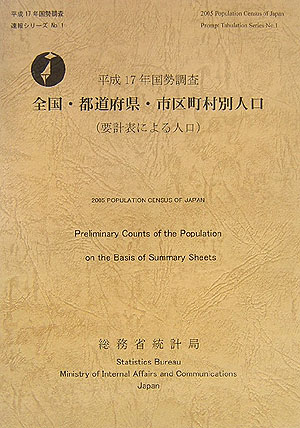 全国・都道府県・市区町村別人口（平成17年国勢調査）