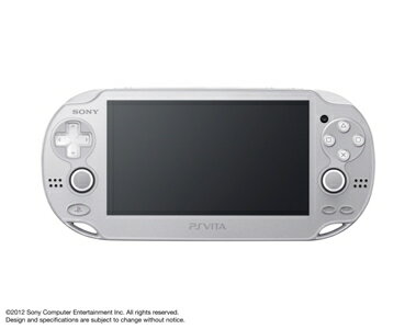 PlayStation Vita Wi-Fiモデル アイス・シルバーの画像