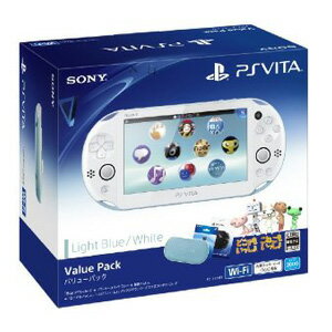 PlayStation Vita Value Pack ライトブルー/ホワイト