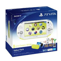 PlayStation Vita Value Pack ライムグリーン/ホワイトの画像