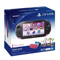 PlayStation Vita Value Pack ピンク/ブラックの画像