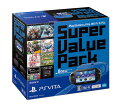 PlayStation Vita Super Value Pack Wi-Fiモデル ブルー／ブラックの画像