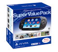PlayStation Vita Super Value Pack 3G／Wi-Fiモデル クリスタル・ブラックの画像