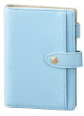 2019年 手帳 キーワード トレンド ホック ポケット システム手帳 ブルー 19WP33A (2018年12月始まり)