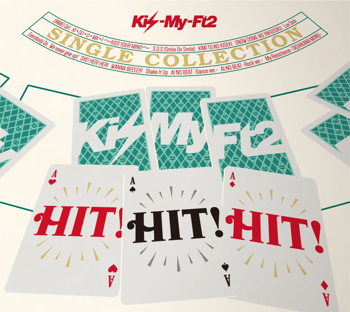 SINGLE COLLECTIONuHIT! HIT! HIT!v(ʏA CD+DVD) [ Kis-My-Ft2 ]